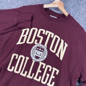 Boston College Sweatshirt Mens Medium Champion Reverse Weave Crewneck NCAA 90s